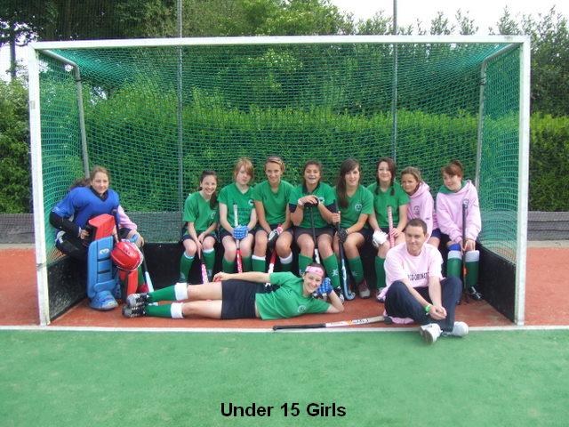Under 15 Girls Team Photo
